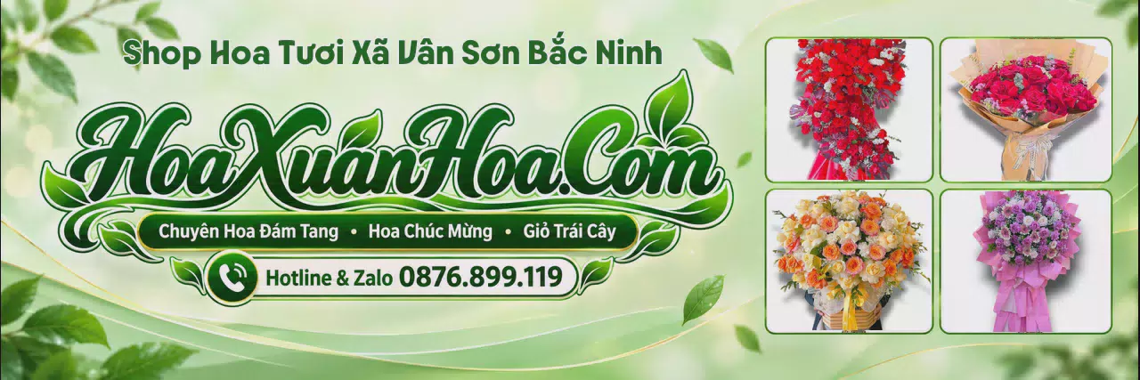 Ảnh bìa Shop Hoa Tươi Tại Xã Vân Sơn Bắc Ninh - Shop Hoa Giao Tận Nhà