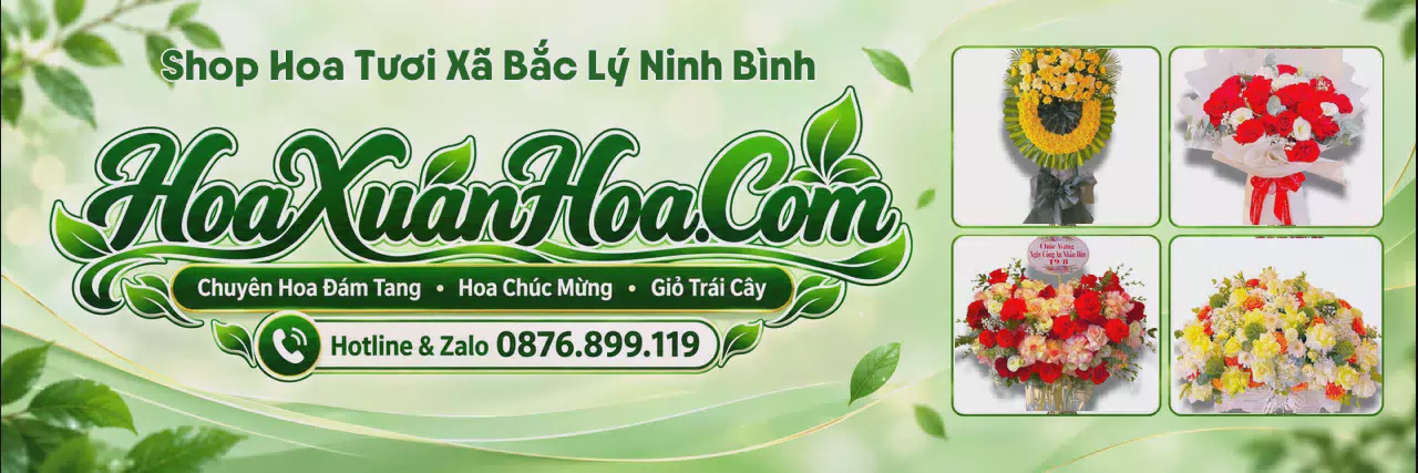Ảnh bìa Shop Hoa Tươi Tại Xã Bắc Lý Ninh Bình - Đặt Hoa Dễ Dàng Nhanh Chóng