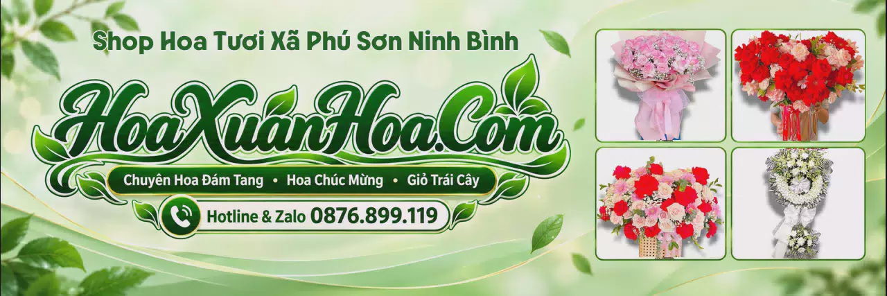 Ảnh bìa Shop Hoa Tươi Tại Xã Phú Sơn Ninh Bình - Dịch Vụ Đặt Hoa Trực Tuyến