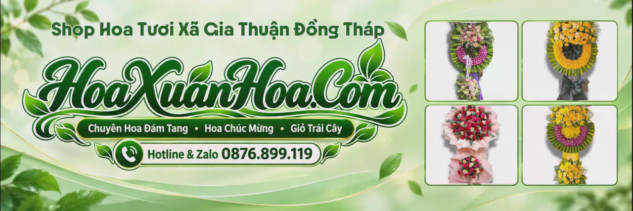 Ảnh bìa Shop Hoa Tươi Tại Xã Gia Thuận Đồng Tháp - Đặt Hoa Tươi Online