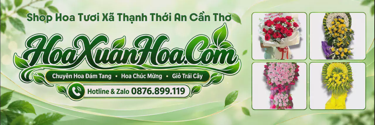 Ảnh bìa Shop Bán Hoa Tươi Tại Xã Thạnh Thới An Cần Thơ - Shop Hoa Giao Tận Nhà