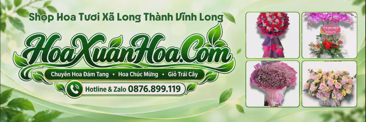 Ảnh bìa Cửa Hàng Bán Hoa Tươi Tại Xã Long Thành Vĩnh Long - Nhận Đặt Hoa Online