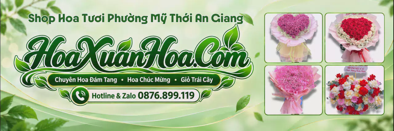 Ảnh bìa Shop Hoa Tươi Tại Phường Mỹ Thới An Giang - Tiệm Hoa Tươi Giao Tận Nhà