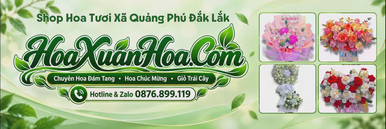 Ảnh bìa Shop Hoa Tươi Tại Xã Quảng Phú Đắk Lắk - Đặt Hoa Tươi Online