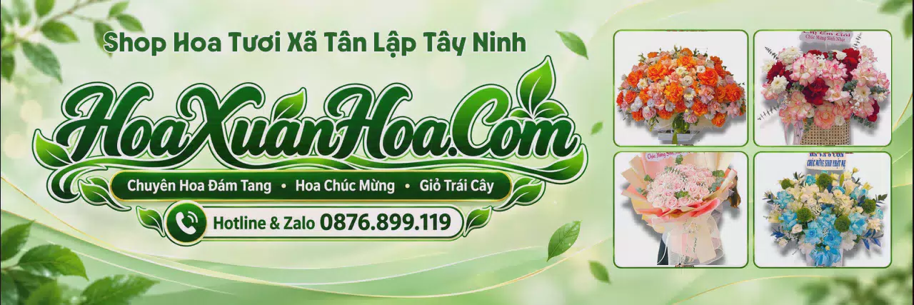 Ảnh bìa Shop Hoa Tươi Tại Xã Tân Lập Tây Ninh - Shop Hoa Online Uy Tín