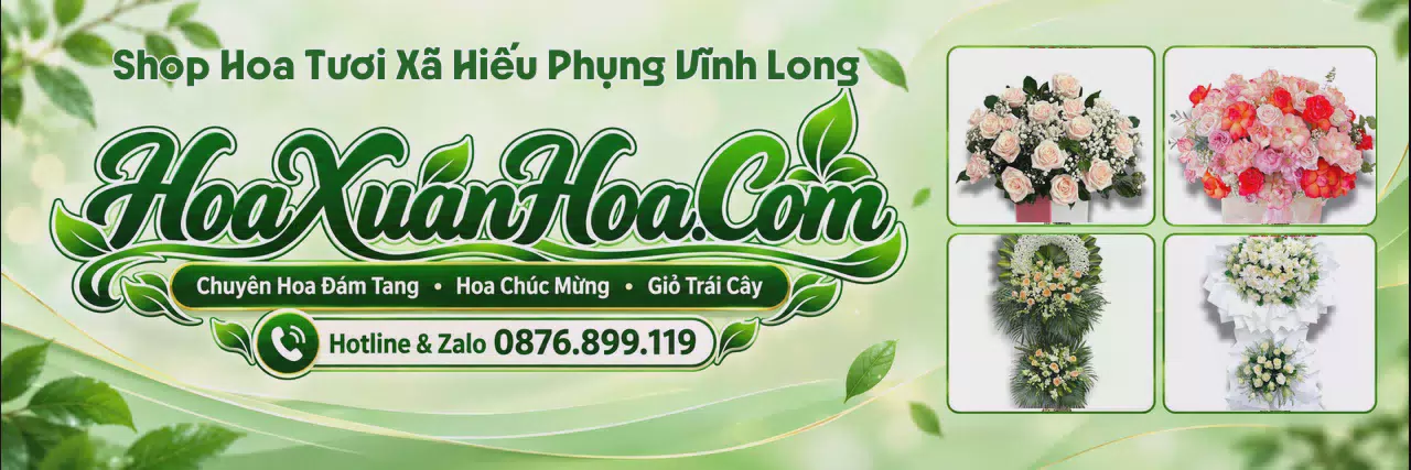 Ảnh bìa Tiệm Hoa Tươi Tại Xã Hiếu Phụng Vĩnh Long - Nhận Đặt Hoa Online