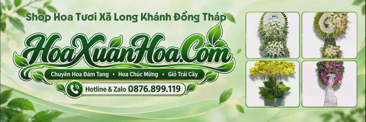 Ảnh bìa Shop Hoa Tươi Tại Xã Long Khánh Đồng Tháp - Dịch Vụ Đặt Hoa Trực Tuyến
