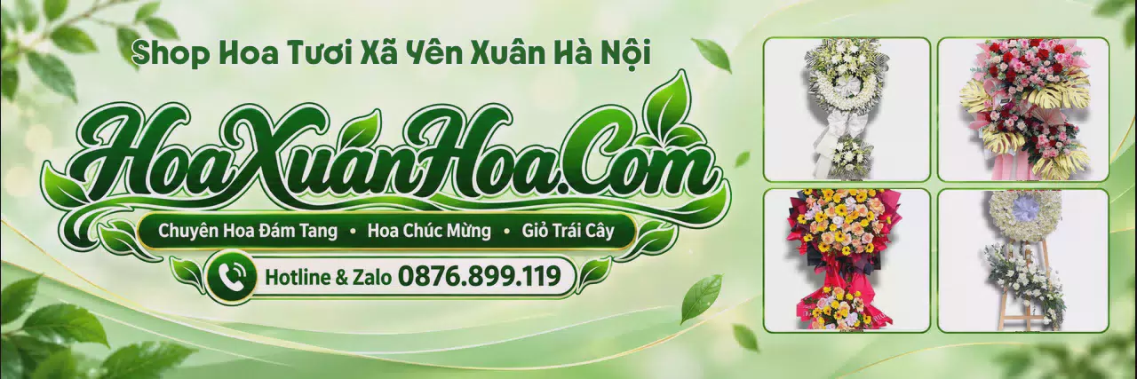 Ảnh bìa Tiệm Hoa Tươi Tại Xã Yên Xuân Hà Nội - Shop Hoa Tươi Giao Trong Ngày