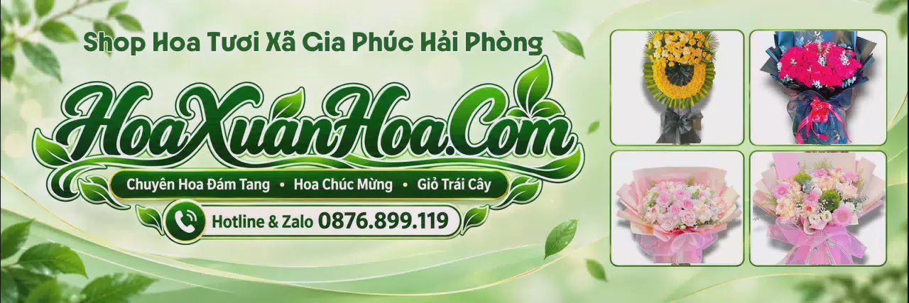 Ảnh bìa Shop Bán Hoa Tươi Tại Xã Gia Phúc Hải Phòng - Shop Hoa Nhận Đơn Online