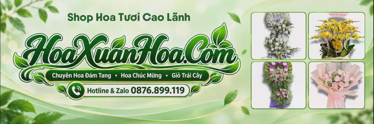 Ảnh bìa Tiệm Hoa Tươi Tại Cao Lãnh - Tiệm Hoa Nhận Giao Tận Nơi