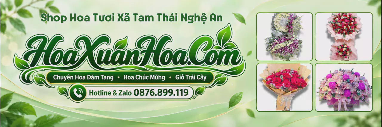 Ảnh bìa Shop Hoa Tươi Tại Xã Tam Thái Nghệ An - Giao Hoa Tận Địa Chỉ
