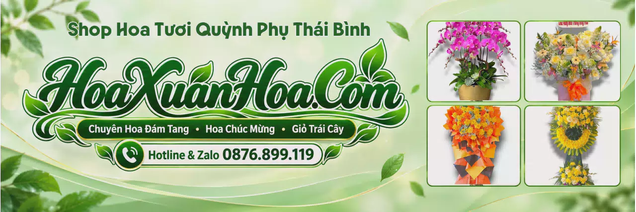 Ảnh bìa Shop Hoa Tươi Tại Quỳnh Phụ Thái Bình - Giao Hoa Tận Nơi