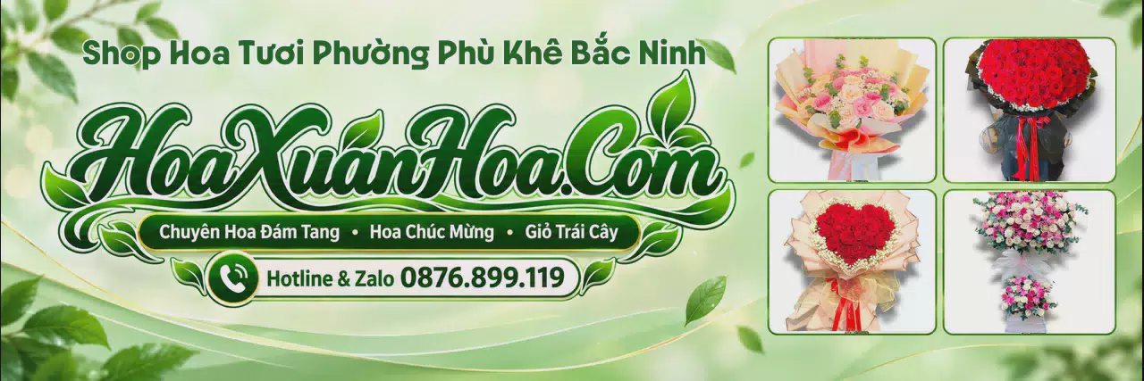 Ảnh bìa Shop Hoa Tươi Tại Phường Phù Khê Bắc Ninh - Shop Hoa Tươi Đặt Trực Tuyến