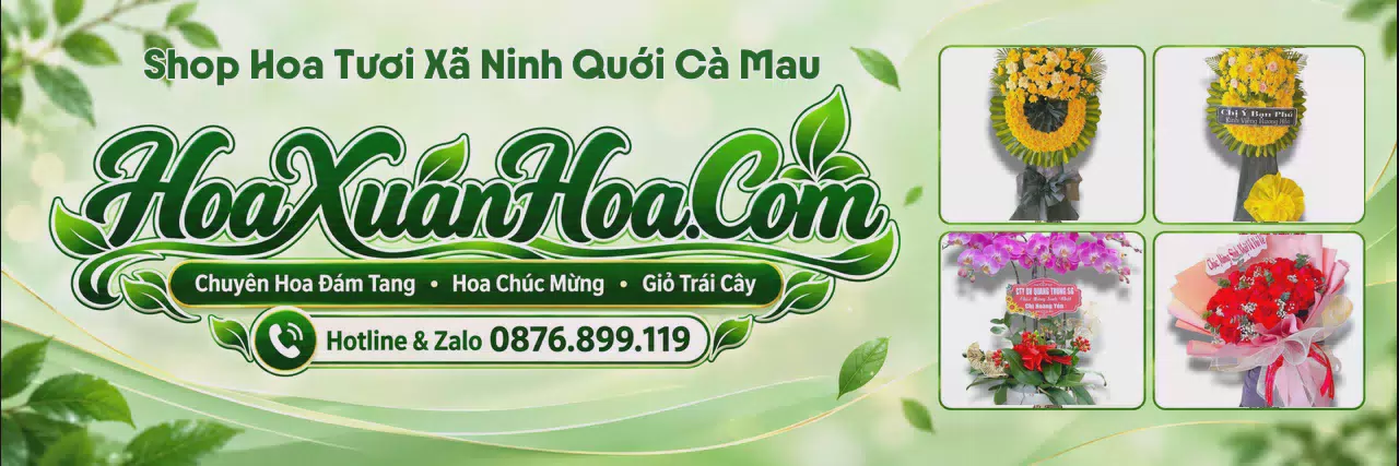 Ảnh bìa Shop Bán Hoa Tươi Tại Xã Ninh Quới Cà Mau - Đặt Hoa Tươi Trực Tuyến