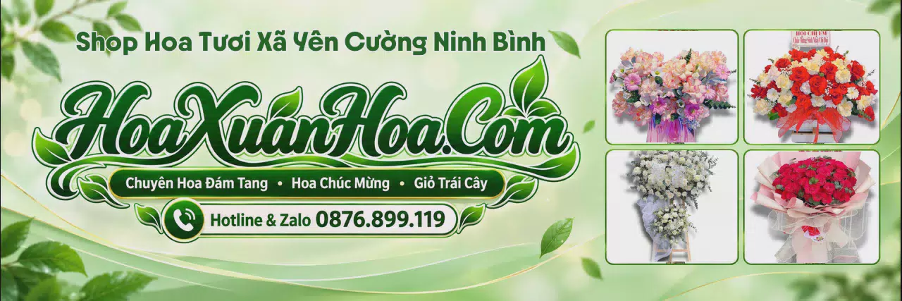 Ảnh bìa Shop Hoa Tươi Tại Xã Yên Cường Ninh Bình - Tiệm Hoa Giao Hoa Tận Nhà