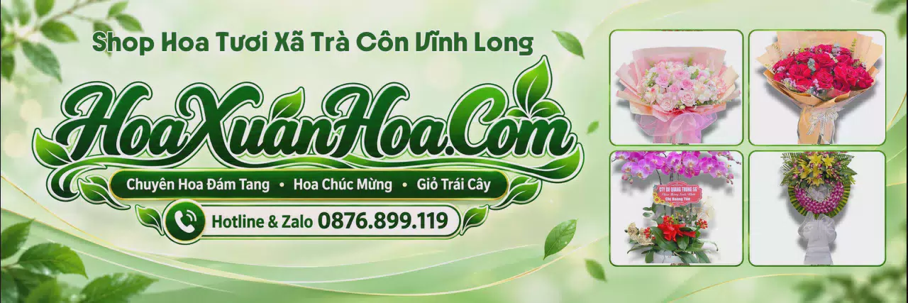 Ảnh bìa Cửa Hàng Hoa Tươi Tại Xã Trà Côn Vĩnh Long - Đặt Hoa Online Tiện Lợi