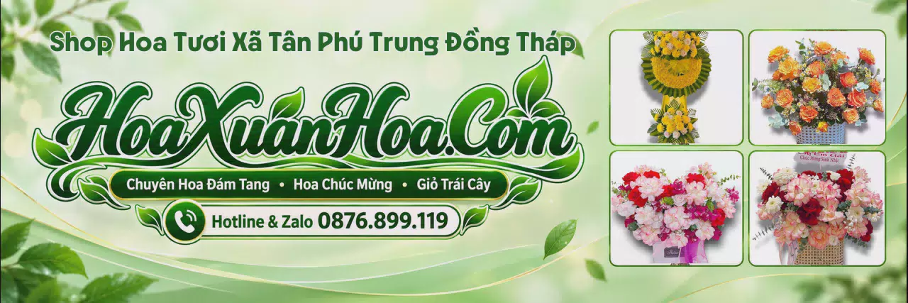 Ảnh bìa Cửa Hàng Bán Hoa Tươi Tại Xã Tân Phú Trung Đồng Tháp - Shop Hoa Tươi Giao Trong Ngày