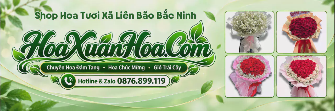 Ảnh bìa Tiệm Hoa Tươi Tại Xã Liên Bão Bắc Ninh - Tiệm Hoa Giao Hoa Tận Nhà