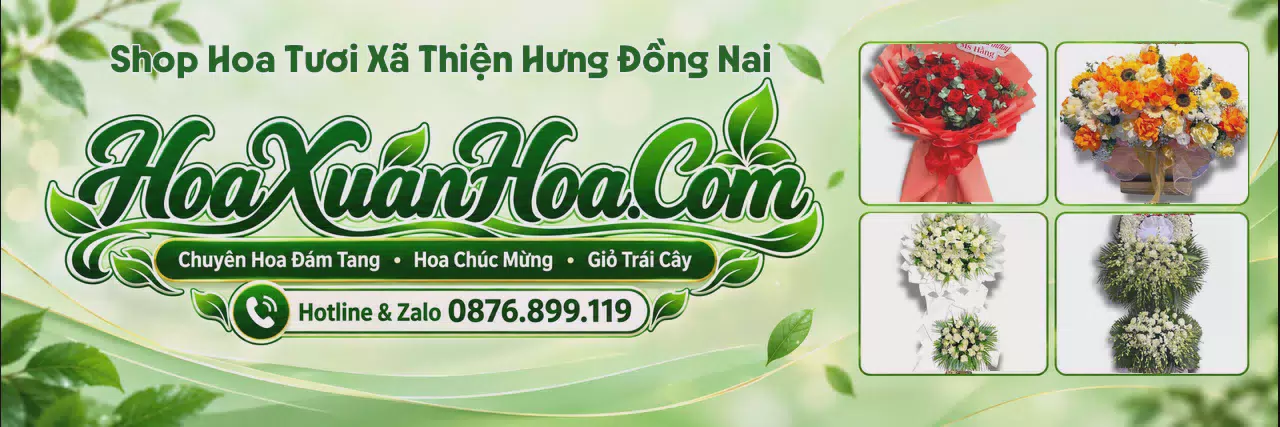 Ảnh bìa Đặt Hoa Tươi Tại Xã Thiện Hưng Đồng Nai - Dịch Vụ Hoa Tươi Tận Nơi