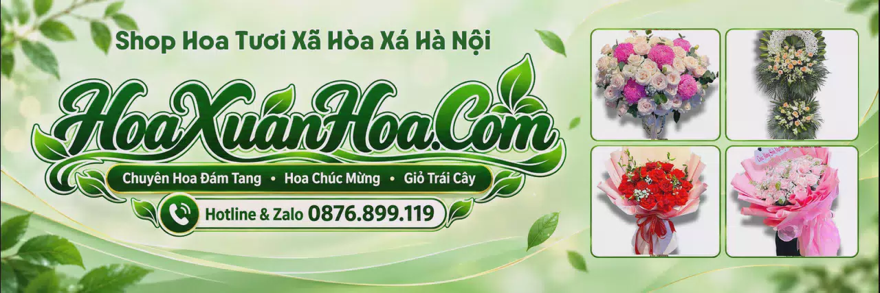 Ảnh bìa Tiệm Hoa Tươi Tại Xã Hòa Xá Hà Nội - Dịch Vụ Đặt Hoa Trực Tuyến