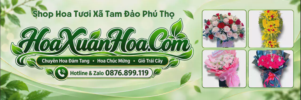 Ảnh bìa Shop Hoa Tươi Tại Xã Tam Đảo Phú Thọ - Shop Hoa Nhận Đơn Online