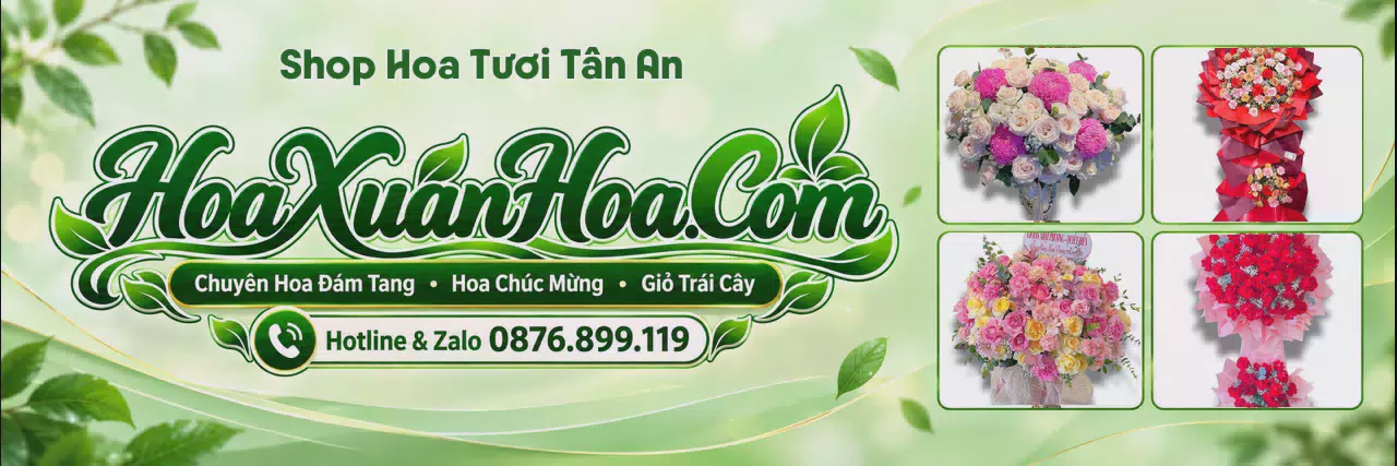 Ảnh bìa Shop Hoa Tươi Tại Tân An - Đặt Hoa Online Tiện Lợi