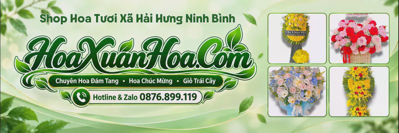 Ảnh bìa Shop Hoa Tươi Tại Xã Hải Hưng Ninh Bình - Dịch Vụ Đặt Hoa Trực Tuyến
