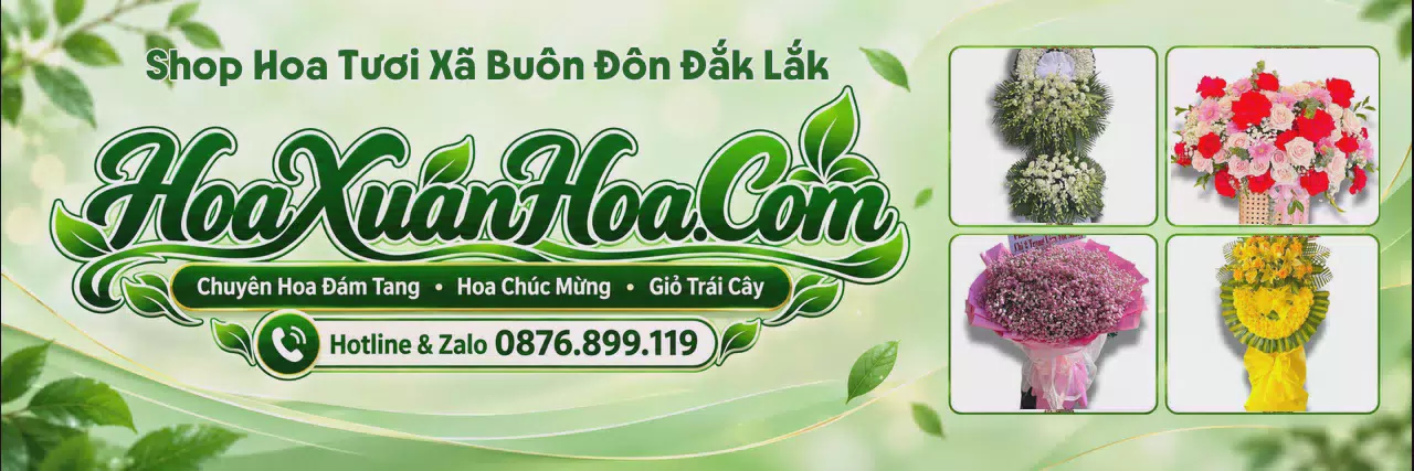 Ảnh bìa Shop Bán Hoa Tươi Tại Xã Buôn Đôn Đắk Lắk - Giao Hoa Nhanh Chóng