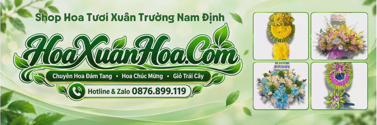 Ảnh bìa Cửa Hàng Hoa Tươi Tại Xuân Trường Nam Định - Shop Hoa Giao Tận Nhà