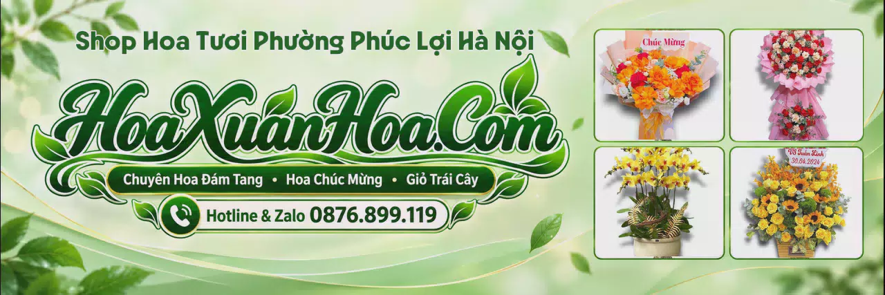 Ảnh bìa Tiệm Hoa Tươi Tại Phường Phúc Lợi Hà Nội - Giao Hoa Tận Địa Chỉ