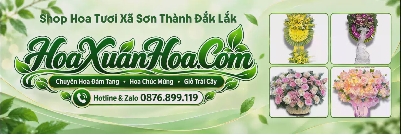 Ảnh bìa Tiệm Hoa Tươi Tại Xã Sơn Thành Đắk Lắk - Shop Hoa Nhận Đơn Online
