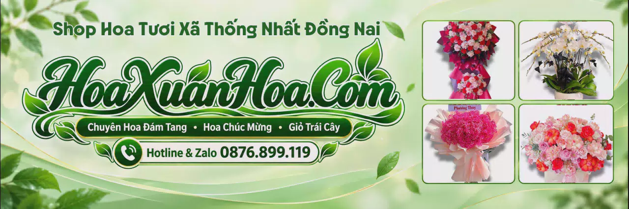 Ảnh bìa Tiệm Hoa Tươi Tại Xã Thống Nhất Đồng Nai - Đặt Hoa Online Giao Nhanh