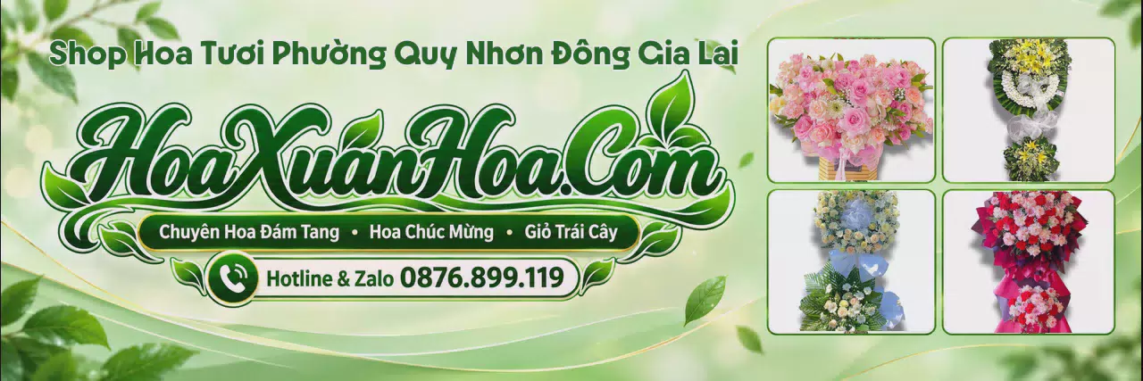 Ảnh bìa Shop Hoa Tươi Tại Phường Quy Nhơn Đông Gia Lai - Shop Hoa Giao Nhanh Trong Ngày