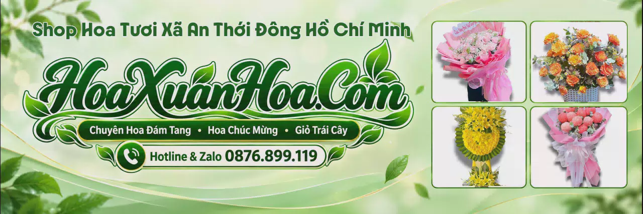 Ảnh bìa Cửa Hàng Bán Hoa Tươi Tại Xã An Thới Đông Hồ Chí Minh - Dịch Vụ Hoa Tươi Tận Nơi