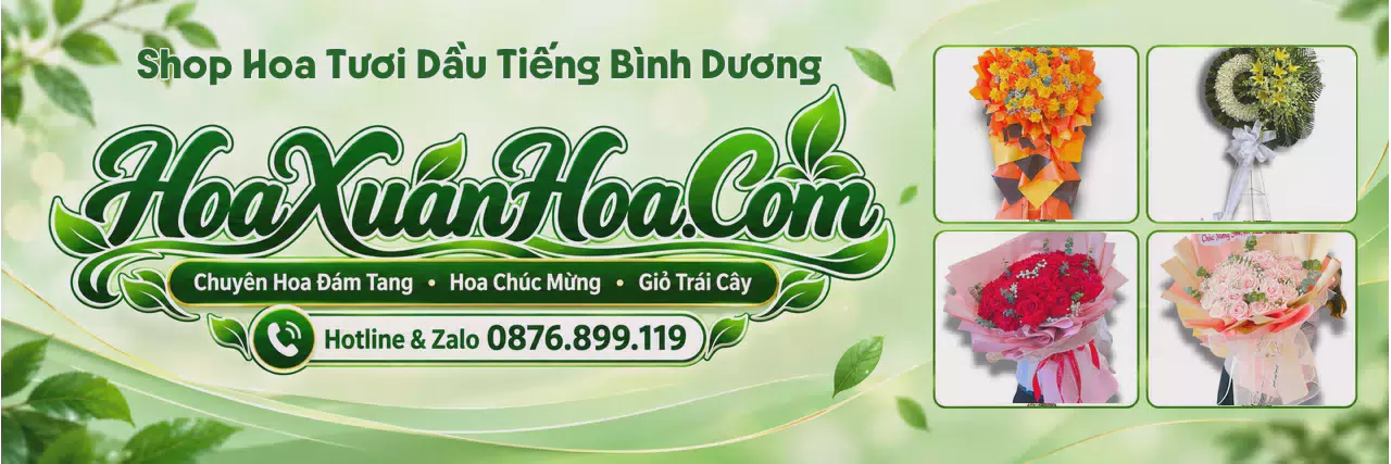 Ảnh bìa Cửa Hàng Bán Hoa Tươi Tại Dầu Tiếng Bình Dương - Đặt Hoa Online Tiện Lợi
