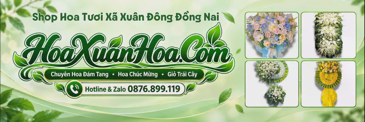 Ảnh bìa Shop Hoa Tươi Tại Xã Xuân Đông Đồng Nai - Đặt Hoa Tươi Giao Tận Nơi