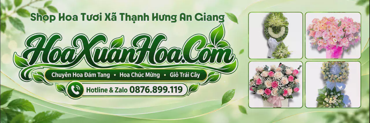 Ảnh bìa Shop Hoa Tươi Tại Xã Thạnh Hưng An Giang - Đặt Hoa Dễ Dàng Nhanh Chóng