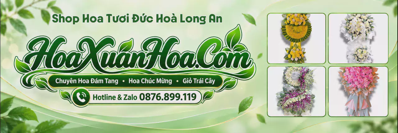 Ảnh bìa Shop Bán Hoa Tươi Tại Đức Hoà Long An - Dịch Vụ Đặt Hoa Trực Tuyến