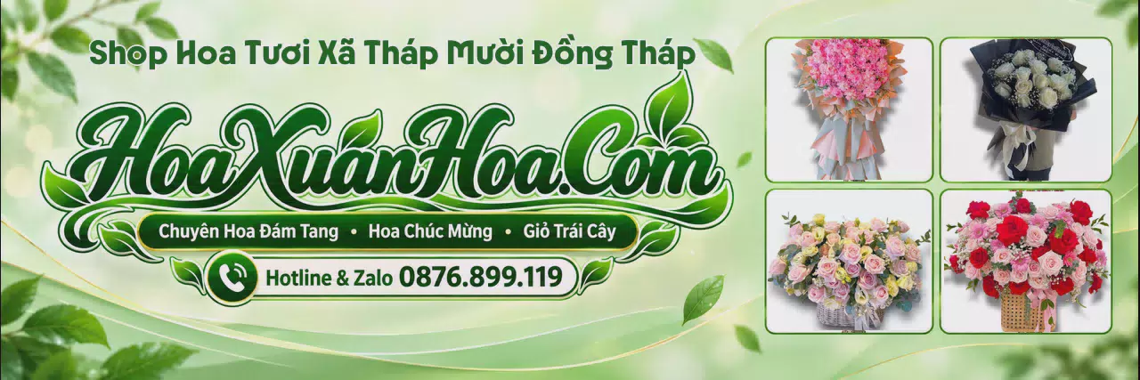 Ảnh bìa Tiệm Hoa Tươi Tại Xã Tháp Mười Đồng Tháp - Shop Hoa Giao Tận Nhà
