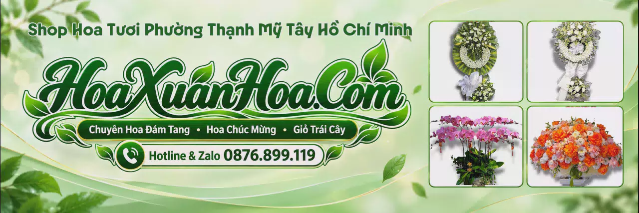 Ảnh bìa Shop Hoa Tươi Tại Phường Thạnh Mỹ Tây Hồ Chí Minh - Tiệm Hoa Tươi Giao Tận Nhà