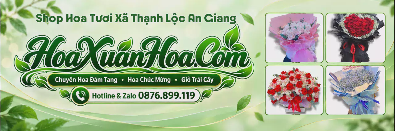 Ảnh bìa Shop Bán Hoa Tươi Tại Xã Thạnh Lộc An Giang - Đặt Hoa Tươi Trực Tuyến