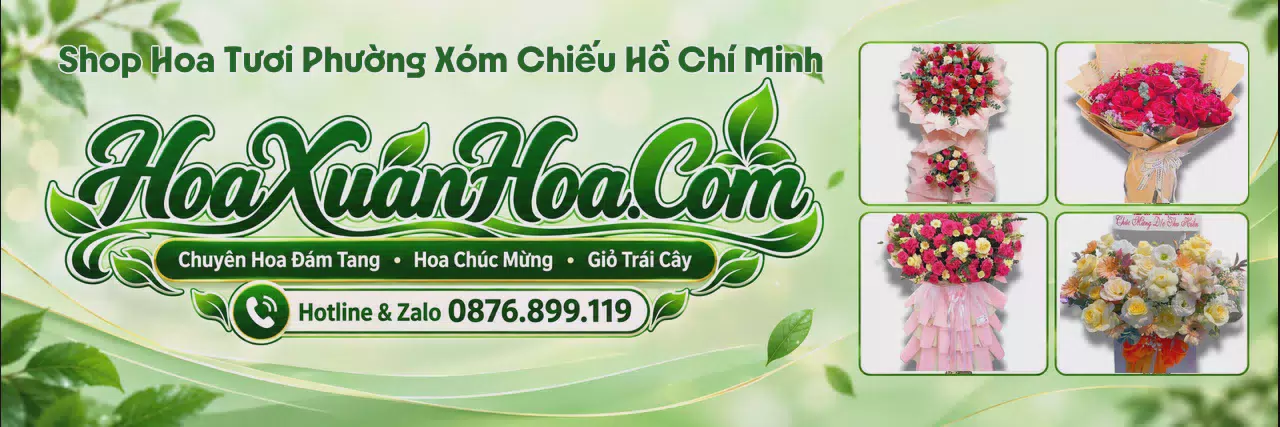 Ảnh bìa Cửa Hàng Bán Hoa Tươi Tại Phường Xóm Chiếu Hồ Chí Minh - Tiệm Hoa Tươi Gần Đây