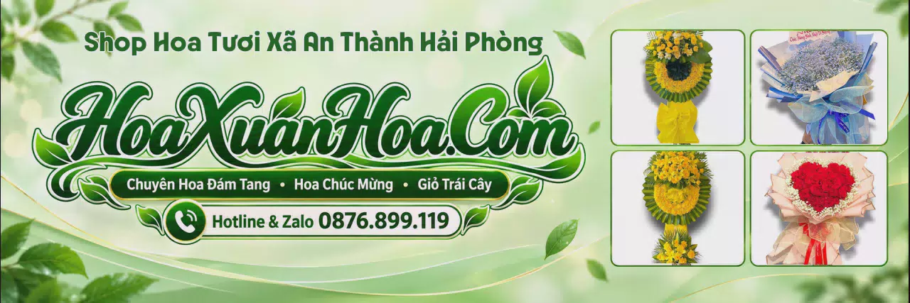Ảnh bìa Tiệm Hoa Tươi Tại Xã An Thành Hải Phòng - Shop Hoa Online Uy Tín