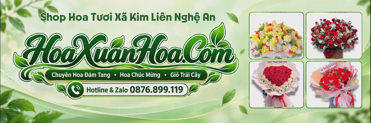 Ảnh bìa Shop Bán Hoa Tươi Tại Xã Kim Liên Nghệ An - Shop Hoa Online Uy Tín