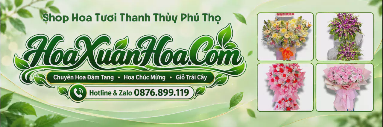Ảnh bìa Cửa Hàng Bán Hoa Tươi Tại Thanh Thủy Phú Thọ - Đặt Hoa Tươi Giao Tận Nơi