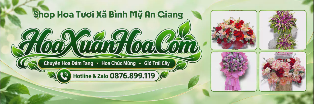 Ảnh bìa Shop Hoa Tươi Tại Xã Bình Mỹ An Giang - Đặt Hoa Tươi Online