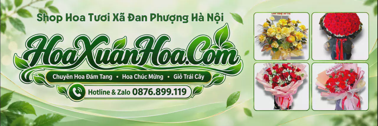 Ảnh bìa Tiệm Hoa Tươi Tại Xã Đan Phượng Hà Nội - Dịch Vụ Giao Hoa Tận Nơi