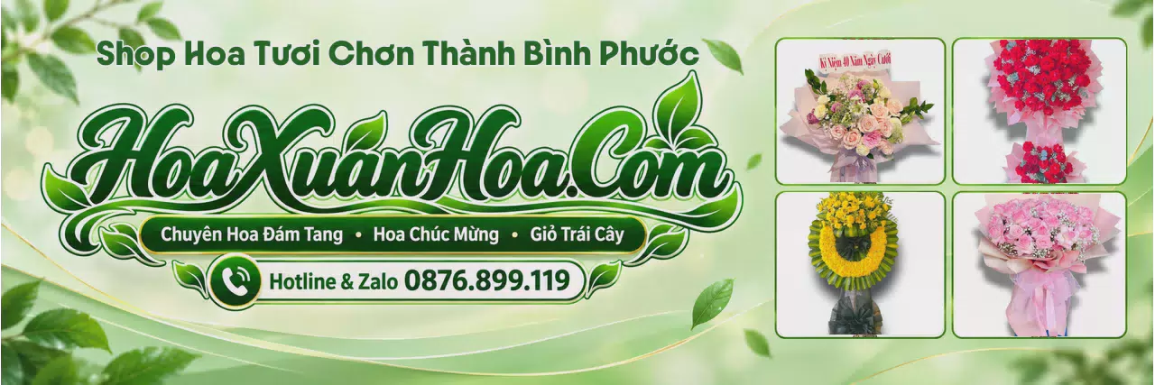 Ảnh bìa Cửa Hàng Bán Hoa Tươi Tại Chơn Thành Bình Phước - Đặt Hoa Nhanh Trong Ngày
