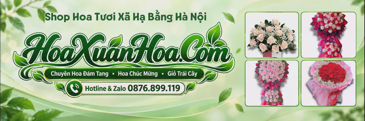 Ảnh bìa Tiệm Hoa Tươi Tại Xã Hạ Bằng Hà Nội - Nhận Đặt Hoa Online