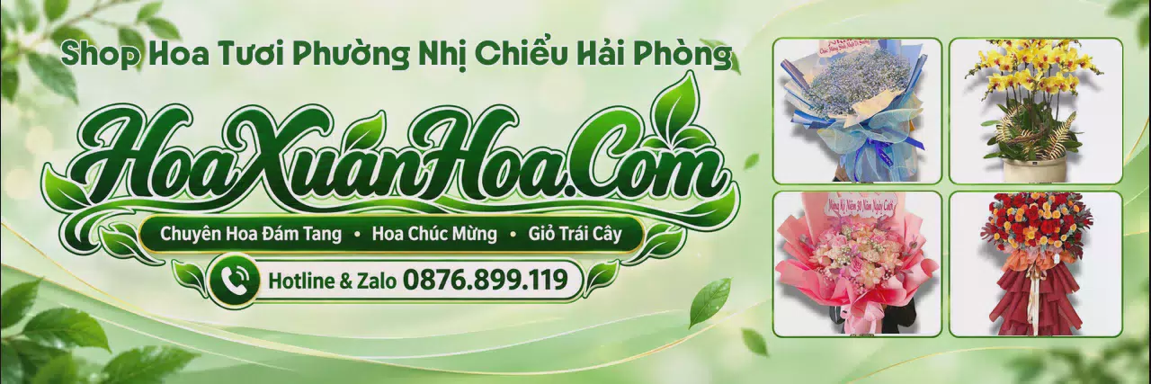Ảnh bìa Tiệm Hoa Tươi Tại Phường Nhị Chiểu Hải Phòng - Đặt Hoa Online Tiện Lợi